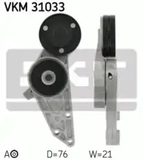 ролик натяжной!\ Audi A4/A6, VW Passat 1.6-1.8T 95> VKM31033 SKF