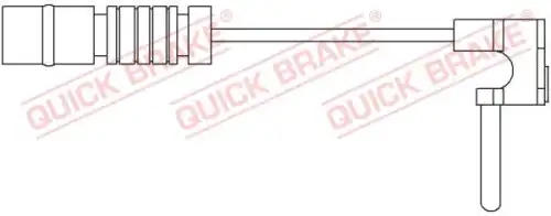 Датчик тормозных колодок QUICK BRAKE WS0172A