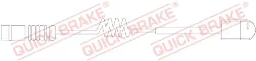 Тормозные колодки дисковые QUICK BRAKE WS0251A