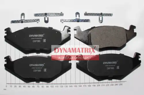 Тормозные колодки дисковые DYNAMAX DBP385