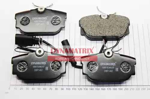 Тормозные колодки дисковые DYNAMAX DBP1482