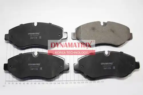 Тормозные колодки дисковые DYNAMAX DBP1778