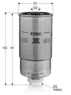 Топливный фильтр TECNECO GS56