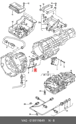 Кронштейн 018919849 VAG