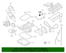 БОЛТ M8X40 N0147172 VAG