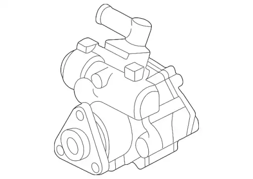 FLUEGELPUMPE QVB000050 LAND ROVER
