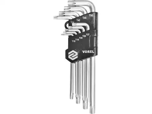 TOYA 56478 Набор ключей Г-образных TORX