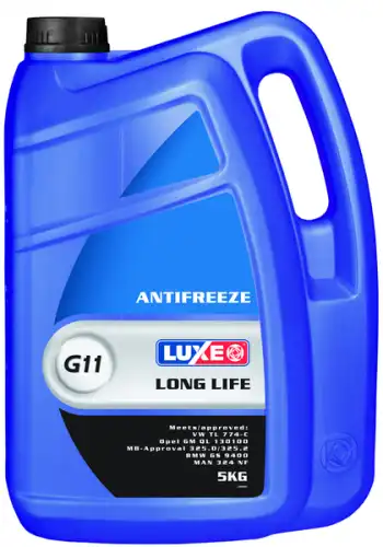 Антифриз LUXE 664 синий готовый G11 5 кг