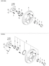 САЛЬНИК ДВИГАТЕЛЯ MG03026154A HYUNDAI