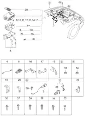 Предохранитель, 15а mini 1898004816 KIA