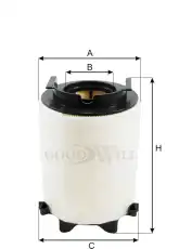Фильтр воздушный GOODWILL AG 261