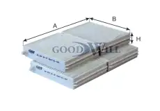Салонный фильтр GOODWILL AG5522KCF