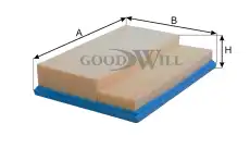 Фильтр воздушный GOODWILL AG 230