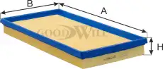 Фильтр воздушный GOODWILL AG 712
