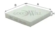 Салонный фильтр GOODWILL AG553CF