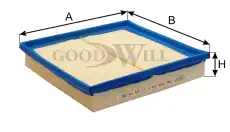 Фильтр воздушный GOODWILL AG252