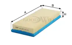 Фильтр воздушный GOODWILL AG209