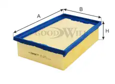 Фильтр воздушный GOODWILL AG 563