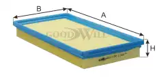 Фильтр воздушный GOODWILL AG 614