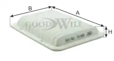 Фильтр воздушный GOODWILL AG 538 ECO