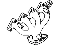 Коллектор выпускной DAEWOO 96481526