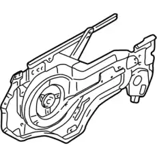 стеклоподъемник стекла двери 824012D010 HYUNDAI