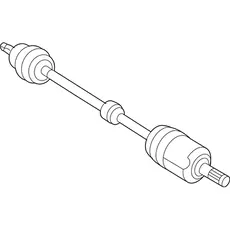 Привод колеса левого 495011F200 HYUNDAI