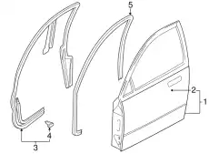 Ручка двери MAZDA T00159760D