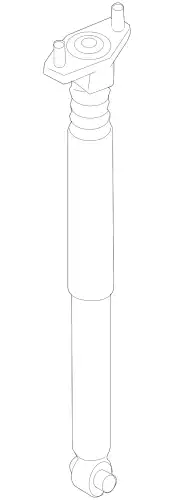 DAMPER,REAR BBM228910F MAZDA
