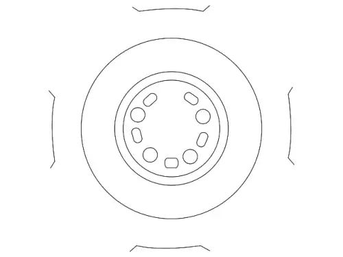 WHEEL,DISC-STEEL 9965025570 MAZDA