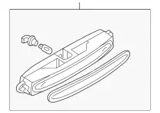 ДОПОЛНИТЕЛЬНЫЙ СТОП-СИГНАЛ GJ6J51580D MAZDA