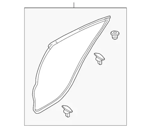 Ручка двери MAZDA GHK172760B
