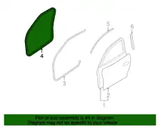 Ручка двери MAZDA F15173771F