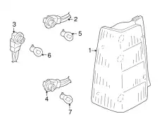 ПАТРОН ЗАД ФОНАРЯ EC0251155 MAZDA