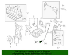 Поддон картера двигателя MAZDA L3K910407