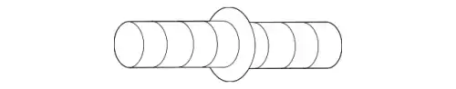 Болт глушителя MAZDA L3M740584