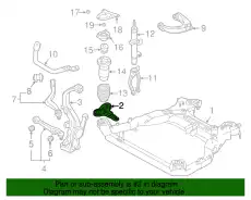 КРОНШТЕЙН ПЕРЕД ПРАВ GJ6A34611A MAZDA