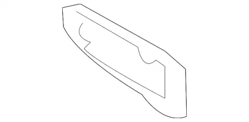 Уплотнитель двери MAZDA D65258414