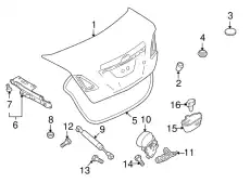 LA0157425A Дверь передняя прав MAZDA