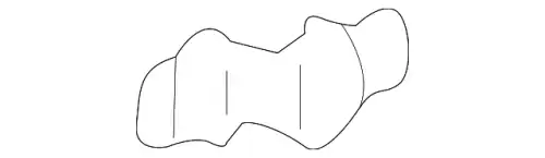 GJ6A70446 КРОНШТЕЙН ЗАДНЕЙ ПАНЕЛИ MAZDA