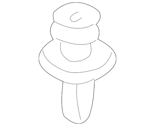 Ручка двери MAZDA GA5R56392