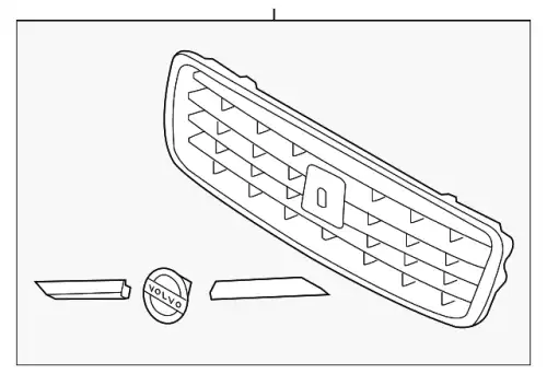 Решетка радиатора VOLVO 30756991