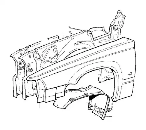 Подкрылок VOLVO 9126621