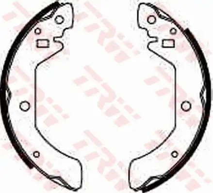 Тормозные колодки барабанные TRW GS8111