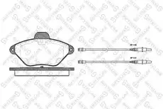 Тормозные колодки дисковые передняя ось STELLOX 450 004B-SX
