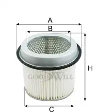 Фильтр воздушный GOODWILL AG 516