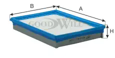 Фильтр воздушный GOODWILL AG 610