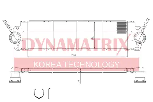 Интеркулер DYNAMAX DR96683