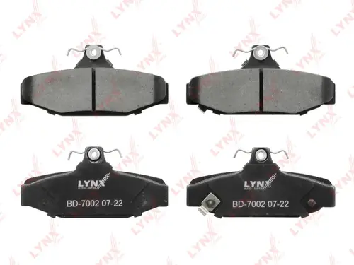 Тормозные колодки дисковые LYNXAUTO BD-7002