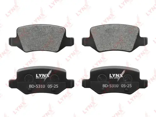 Тормозные колодки дисковые LYNXAUTO BD-5310